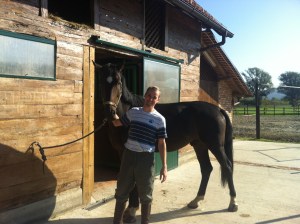 Horseback riding at Mirnovec