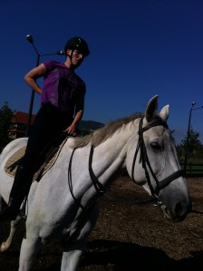 Horseback riding at Mirnovec